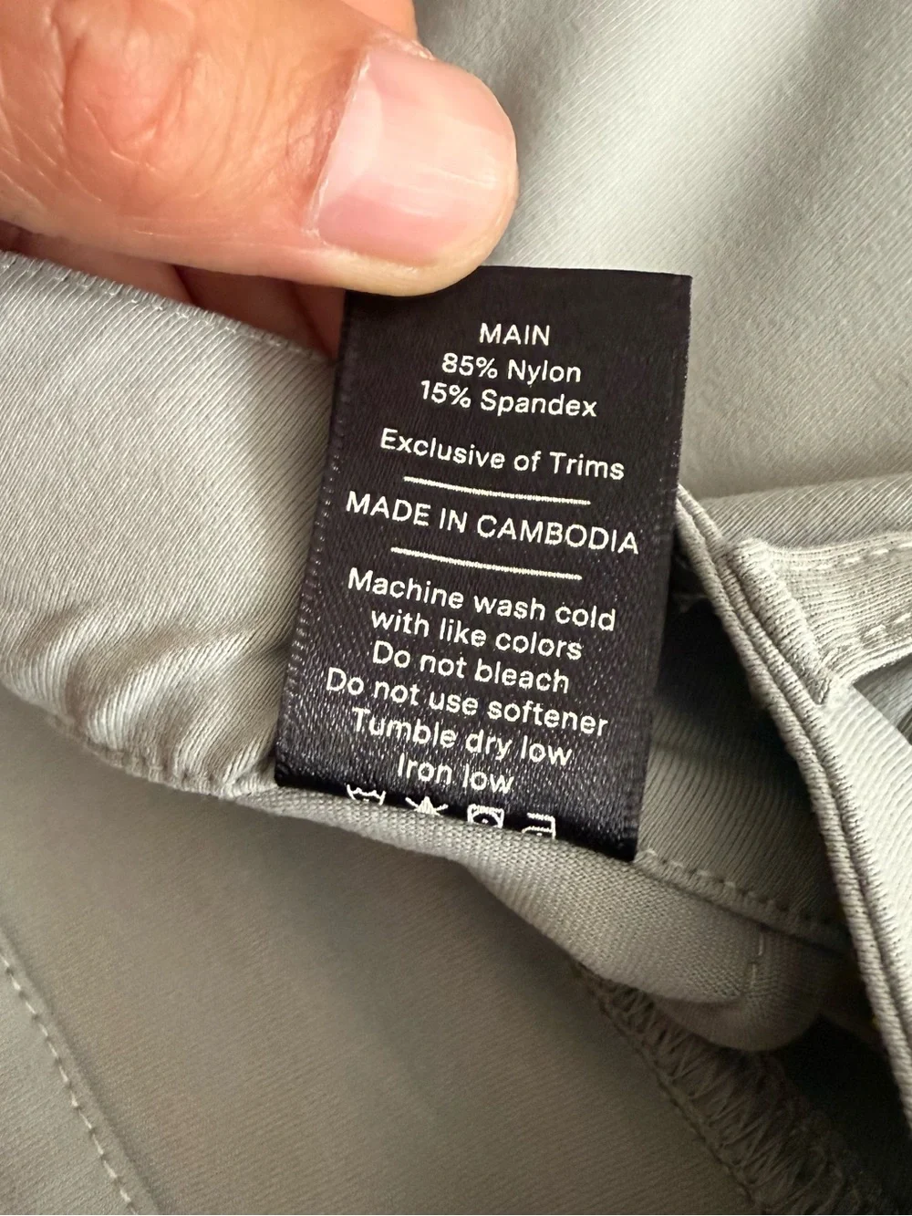 Public Rec Workday Pants Gray Men’s 36x32 NWOT